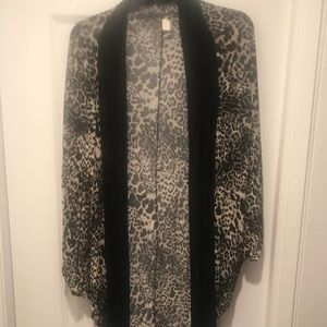 Cheetah Print Kimono